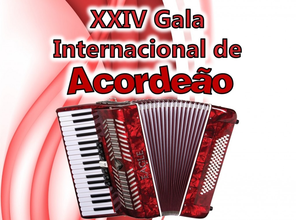 Cartaz XXIV Gala Internacional de Acordeao - 2015