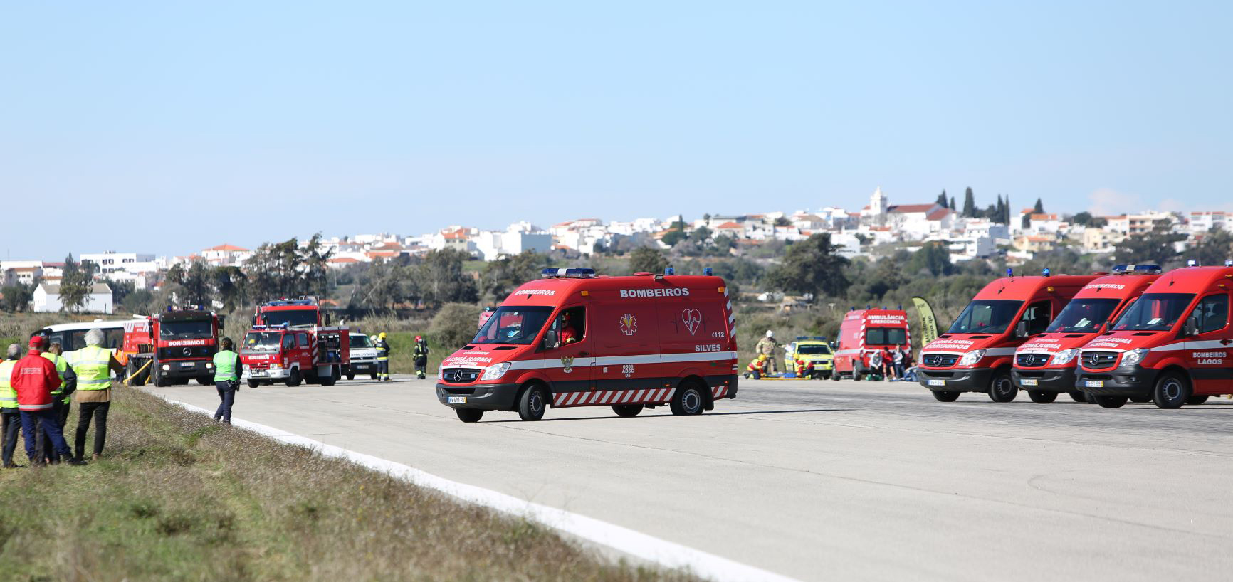 Portimão testa plano de emergência do Aeródromo Municipal Algarve Vivo